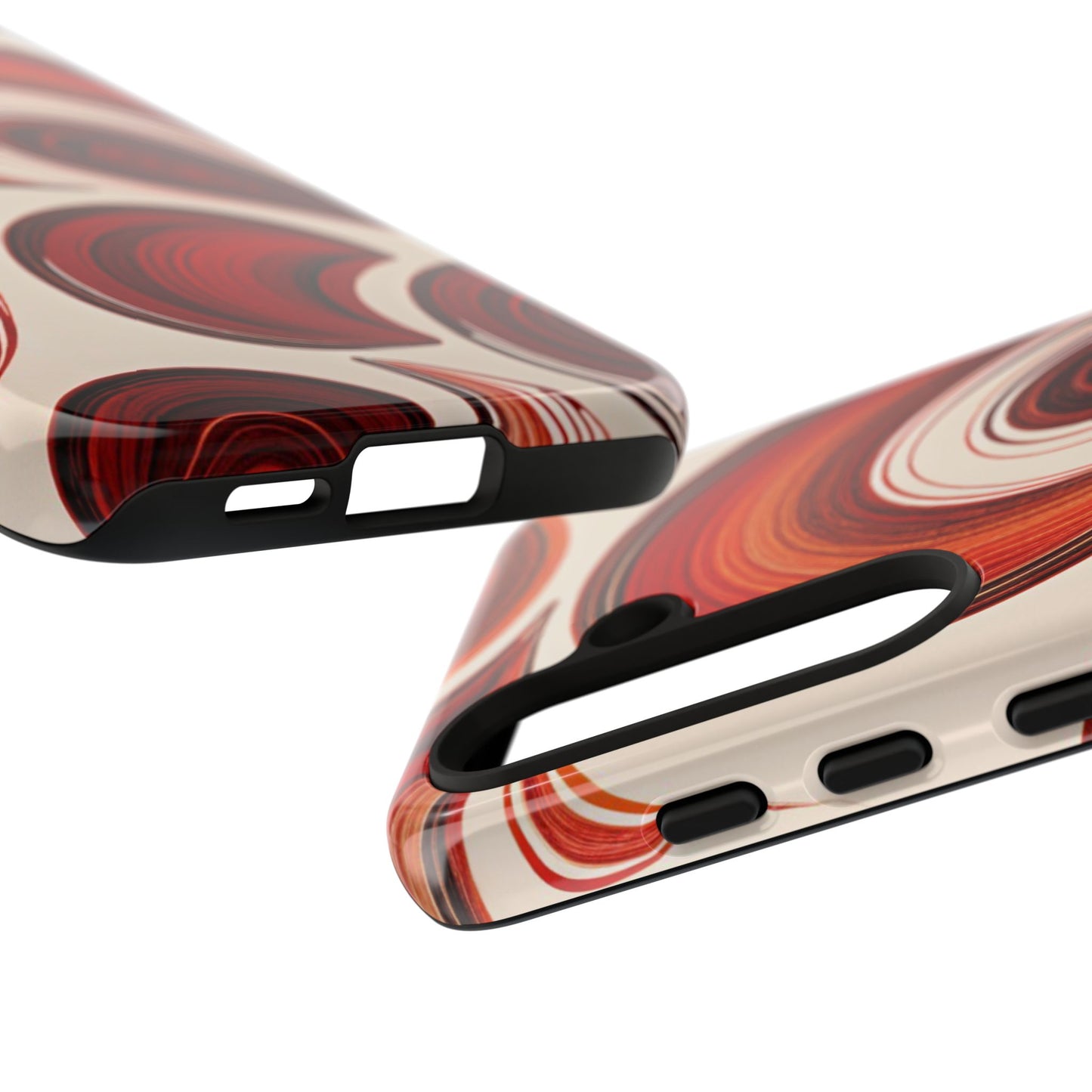 Spiraling Dip Paint Design Samsung Phone Case