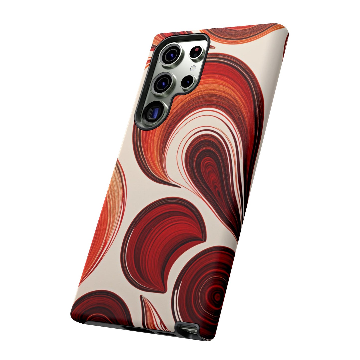 Spiraling Dip Paint Design Samsung Phone Case