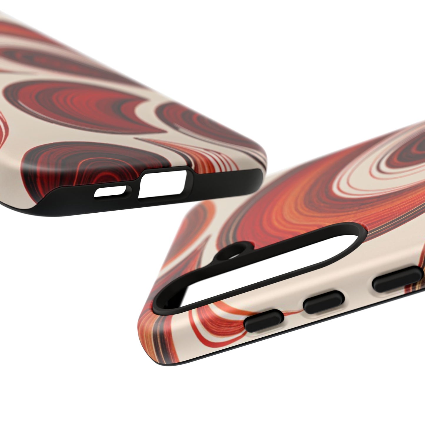 Spiraling Dip Paint Design Samsung Phone Case