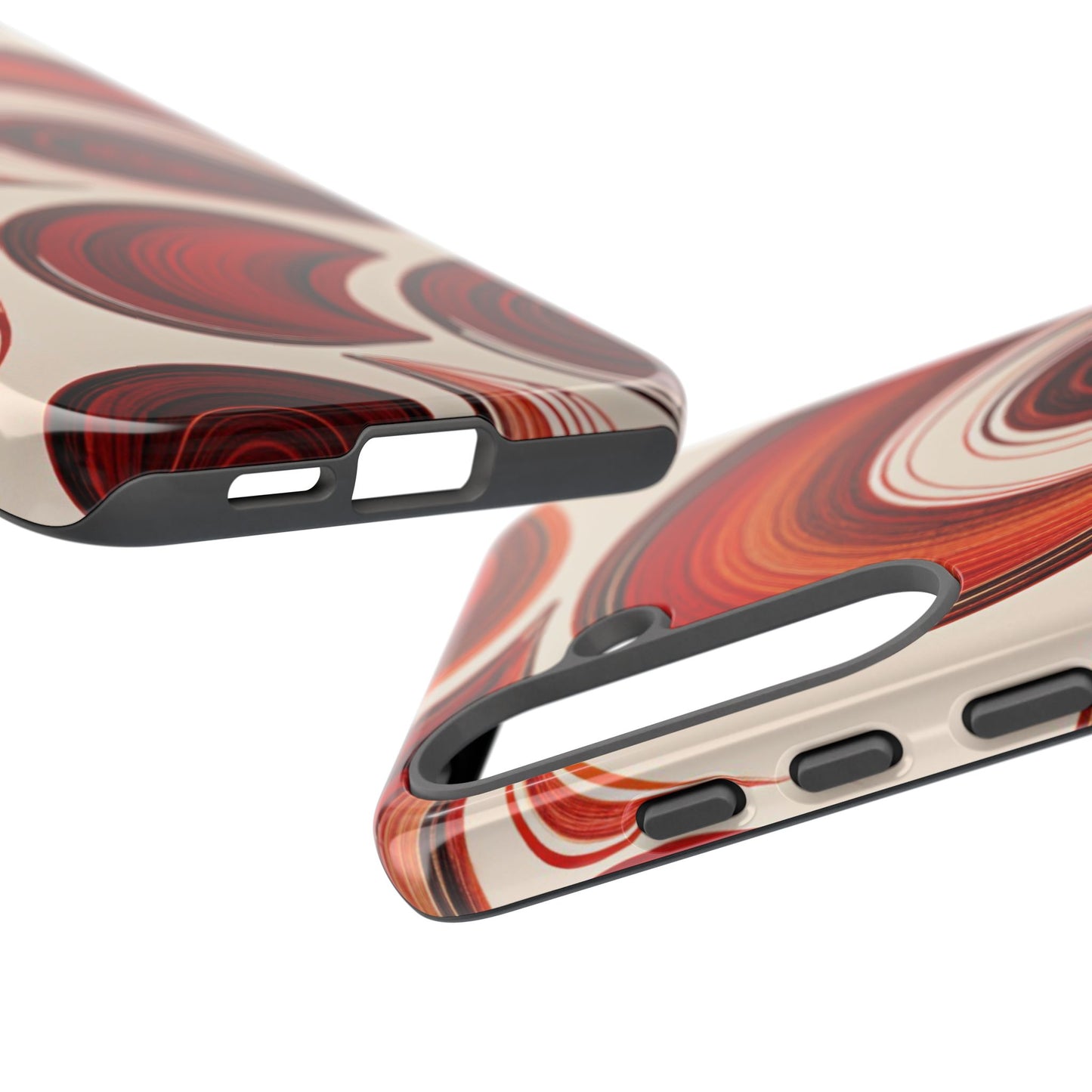 Spiraling Dip Paint Design Samsung Phone Case