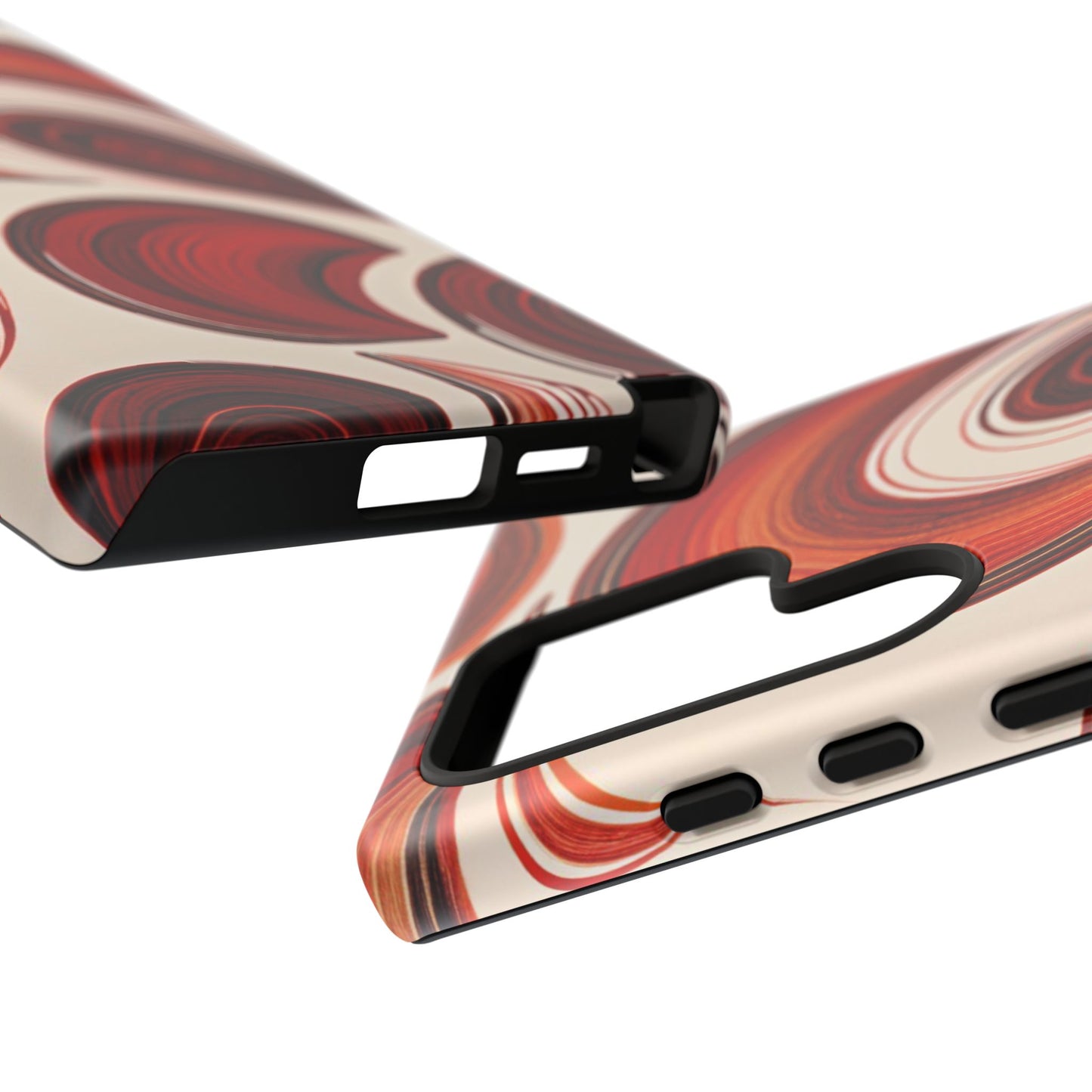 Spiraling Dip Paint Design Samsung Phone Case