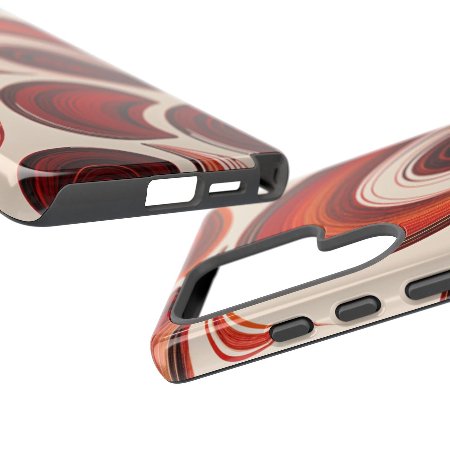 Spiraling Dip Paint Design Samsung Phone Case