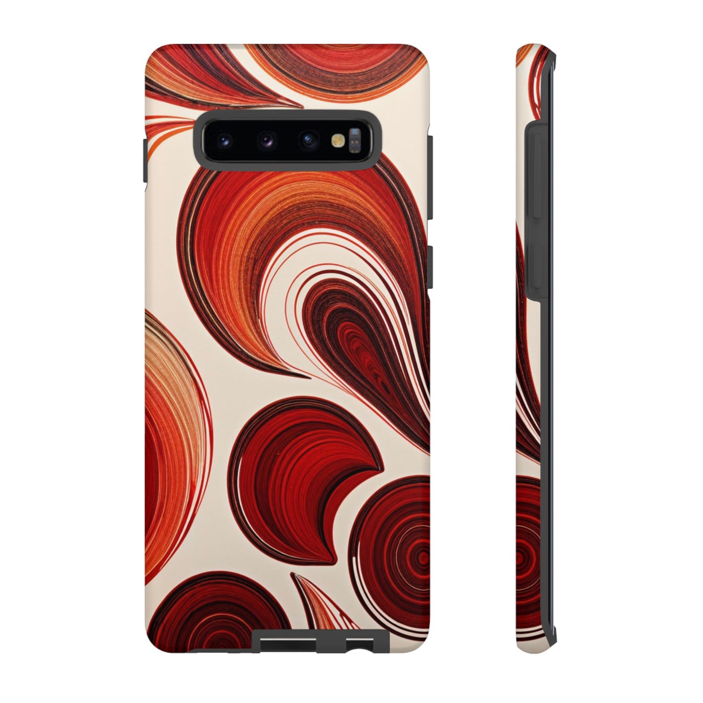 Spiraling Dip Paint Design Samsung Phone Case