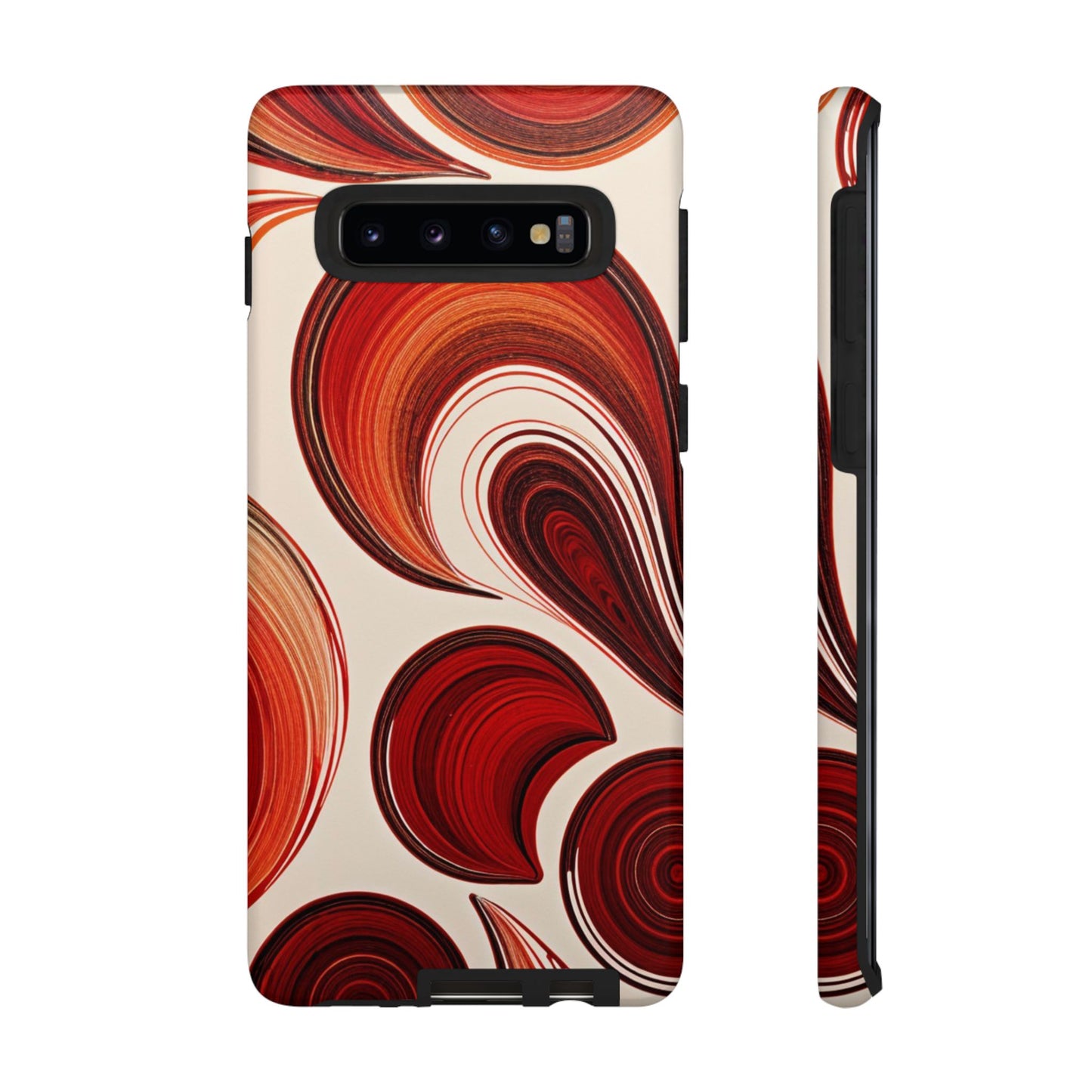 Spiraling Dip Paint Design Samsung Phone Case