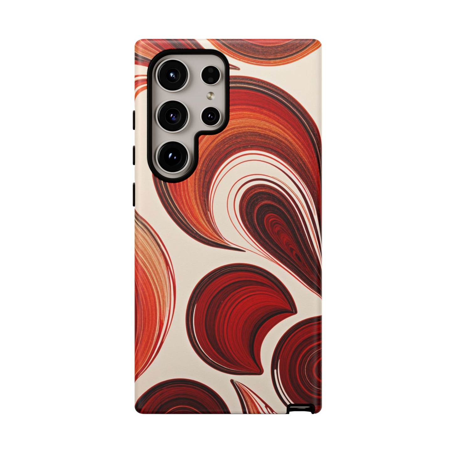 Spiraling Dip Paint Design Samsung Phone Case