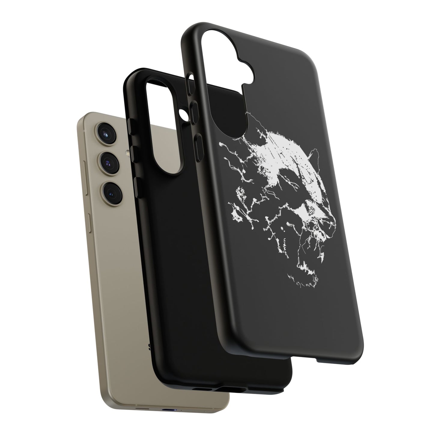 Floating Panda Head Samsung Phone Case