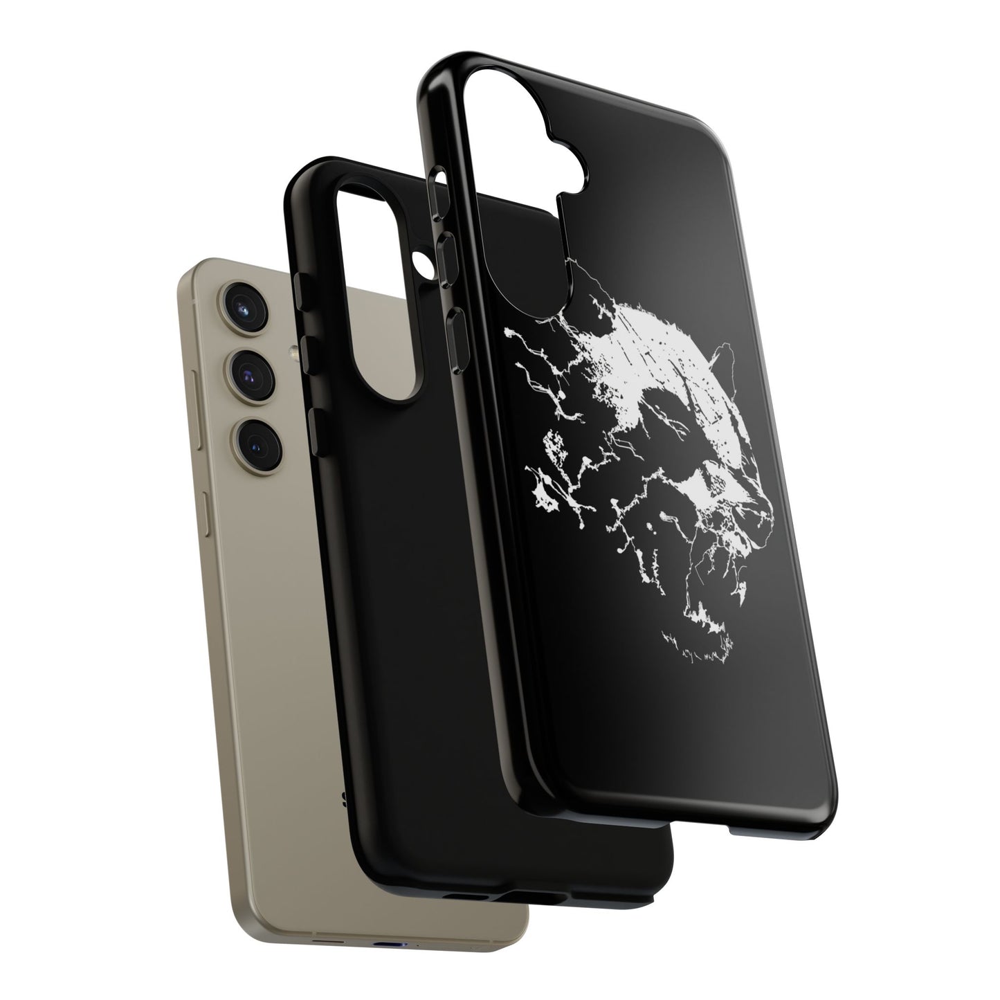 Floating Panda Head Samsung Phone Case