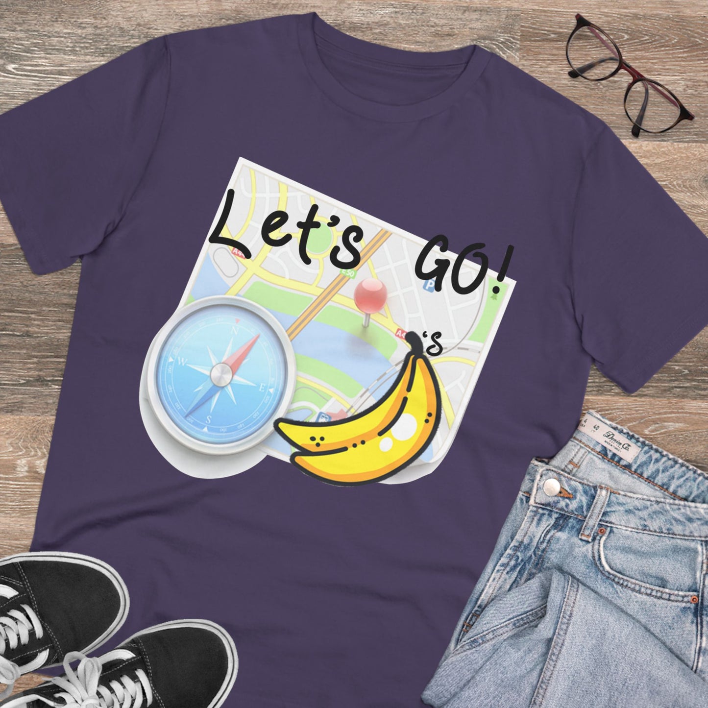 Unisex Lets Go Bananas T-Shirt