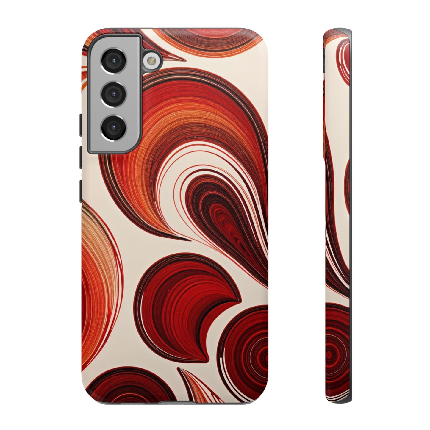 Spiraling Dip Paint Design Samsung Phone Case