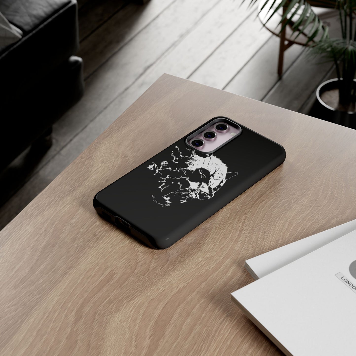 Floating Panda Head Samsung Phone Case