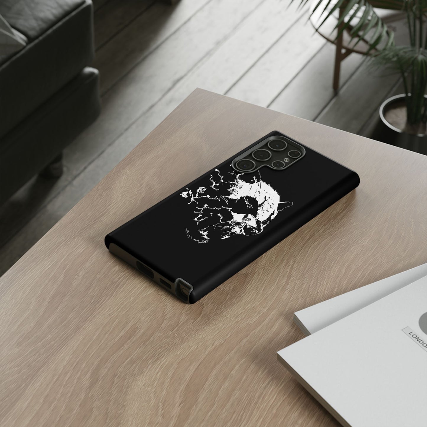 Floating Panda Head Samsung Phone Case