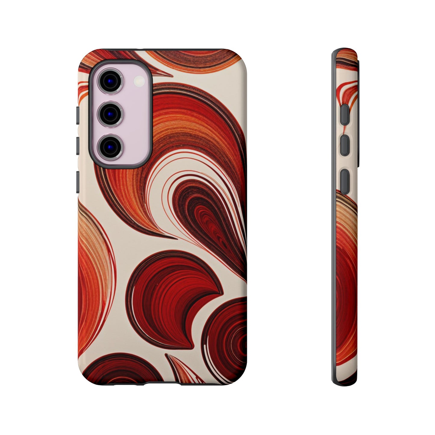 Spiraling Dip Paint Design Samsung Phone Case