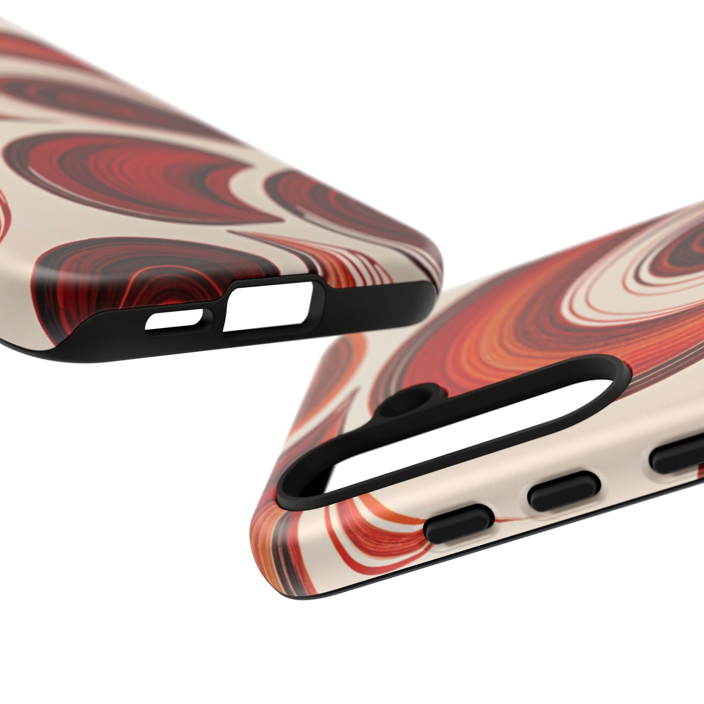 Spiraling Dip Paint Design Samsung Phone Case