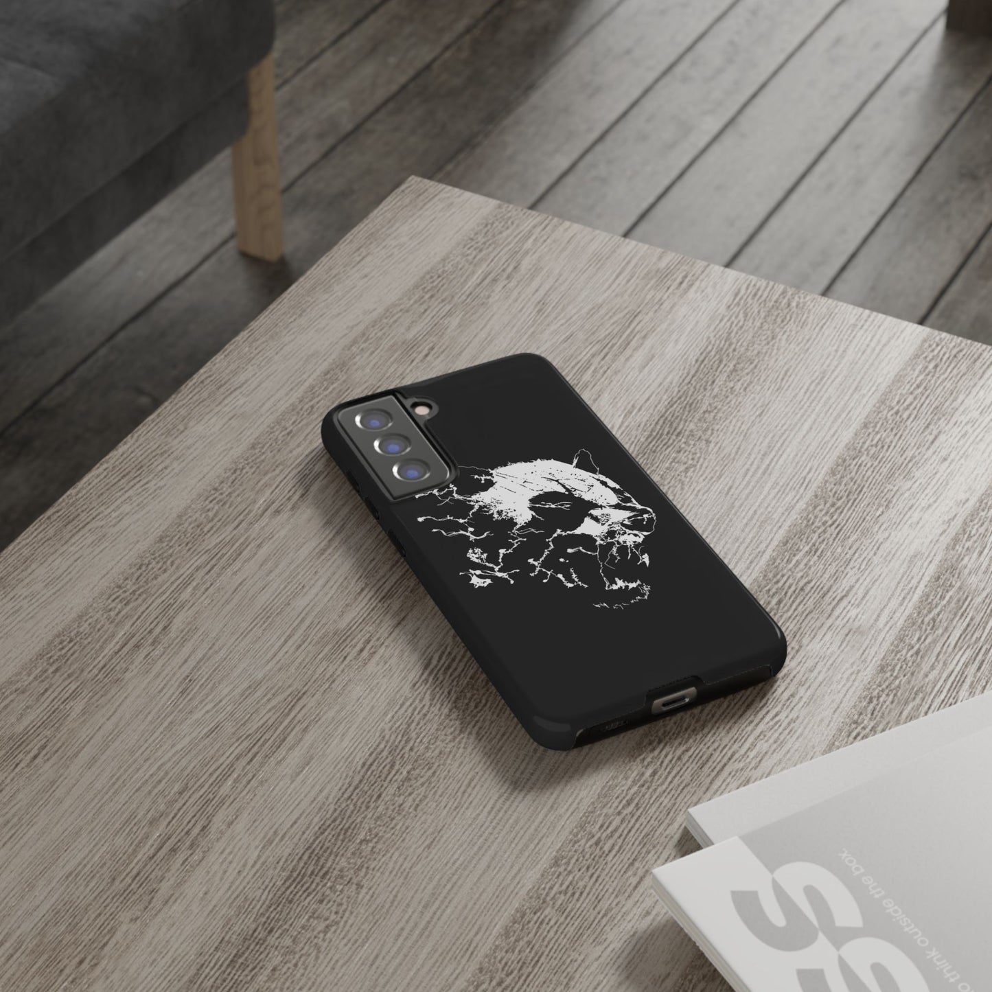 Floating Panda Head Samsung Phone Case