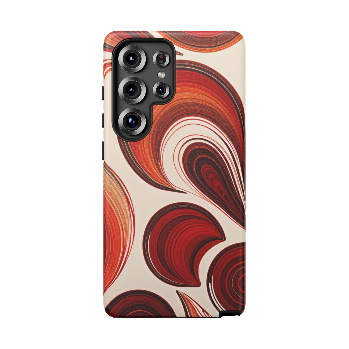 Spiraling Dip Paint Design Samsung Phone Case