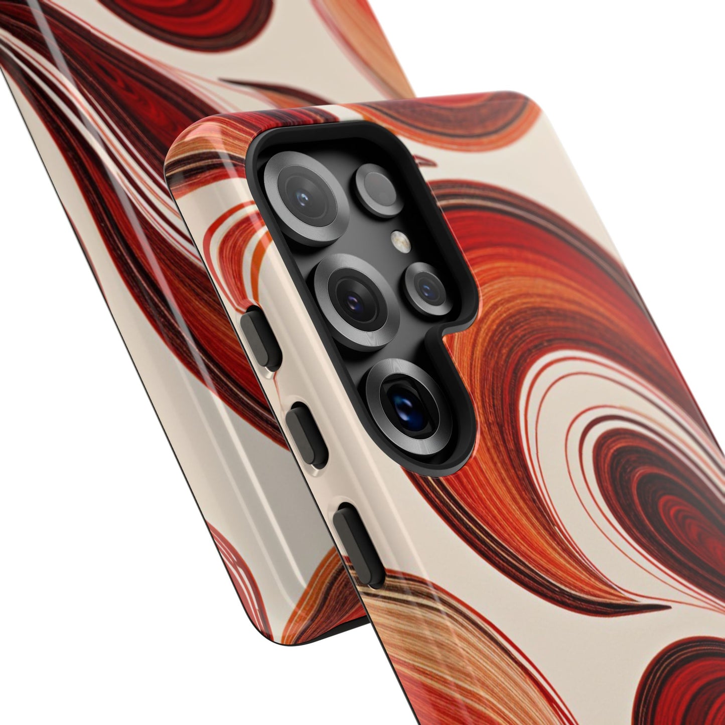 Spiraling Dip Paint Design Samsung Phone Case