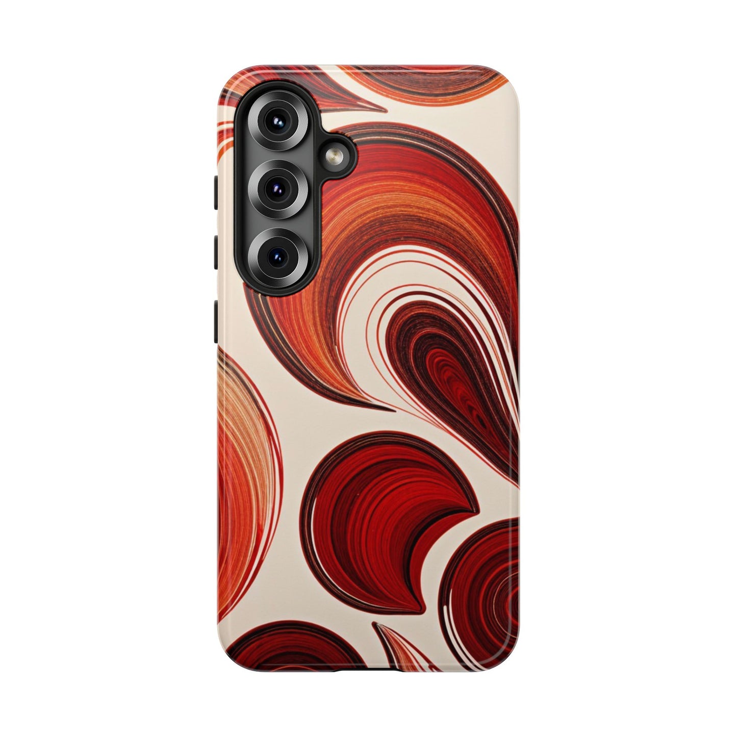 Spiraling Dip Paint Design Samsung Phone Case