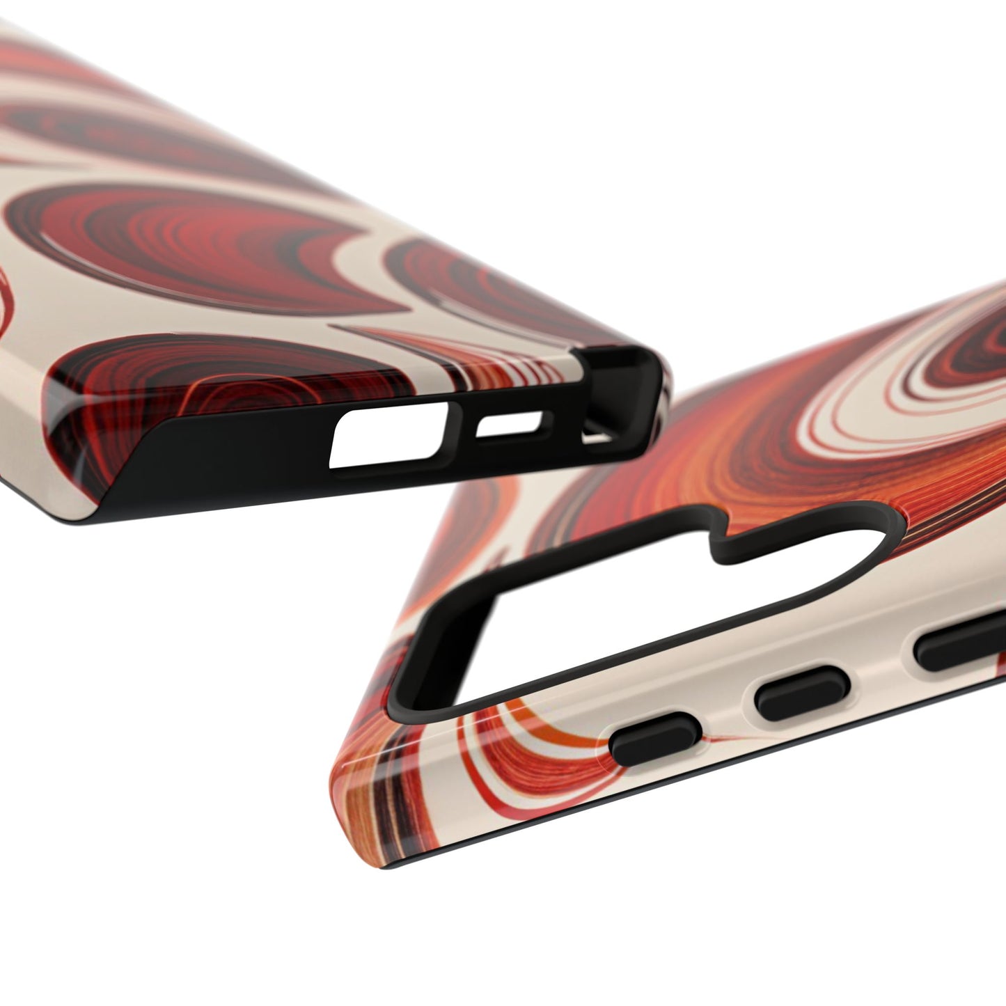 Spiraling Dip Paint Design Samsung Phone Case