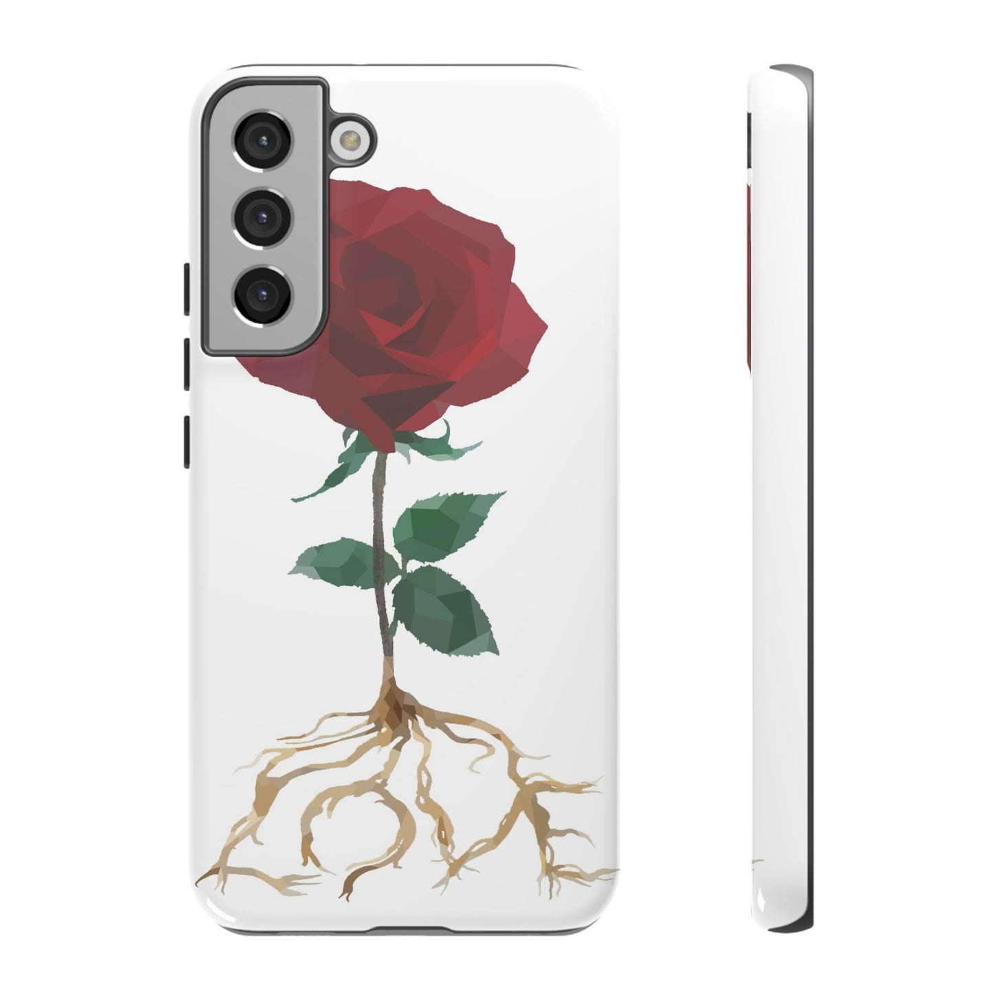 Blossoming Red Rose Samsung Phone Case