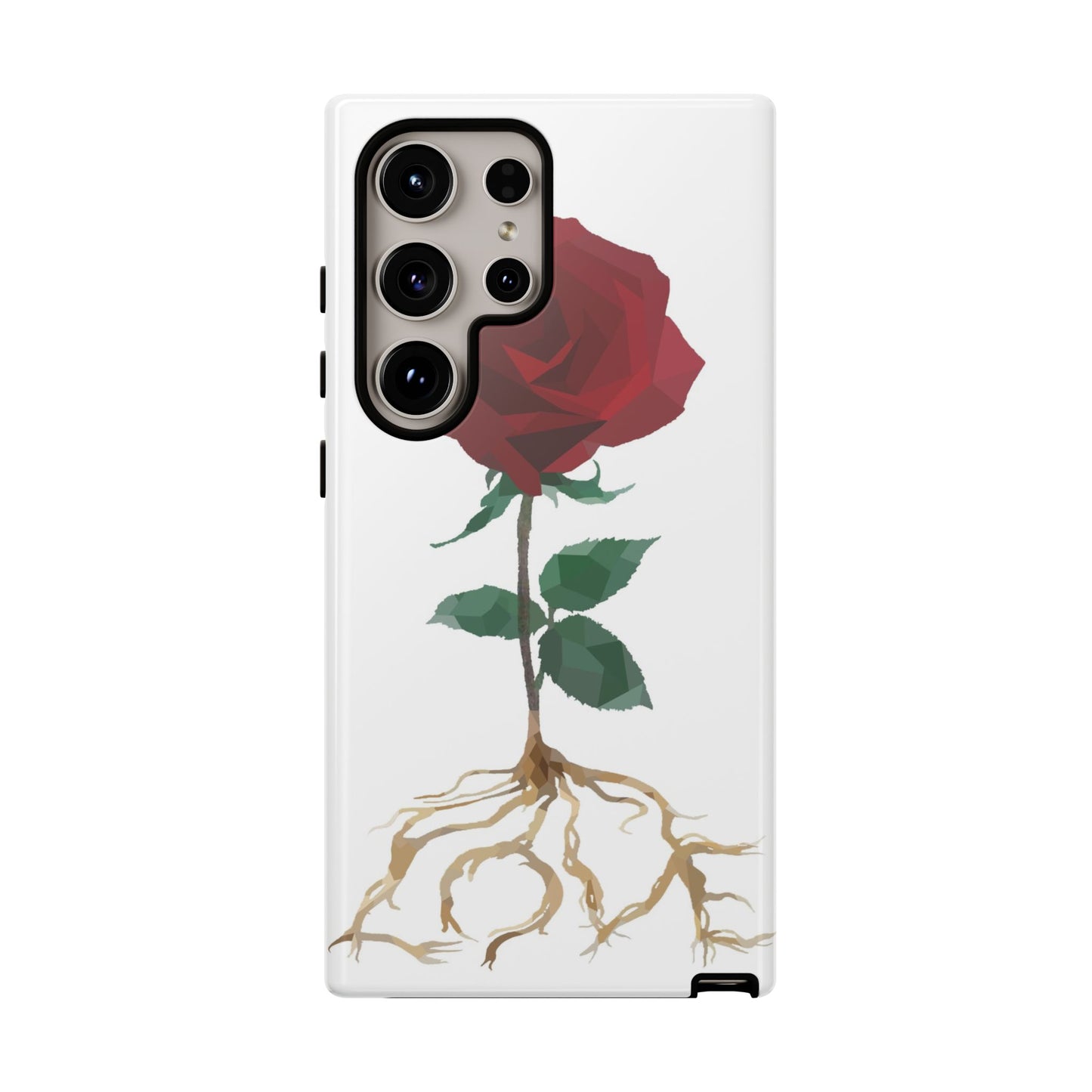 Blossoming Red Rose Samsung Phone Case