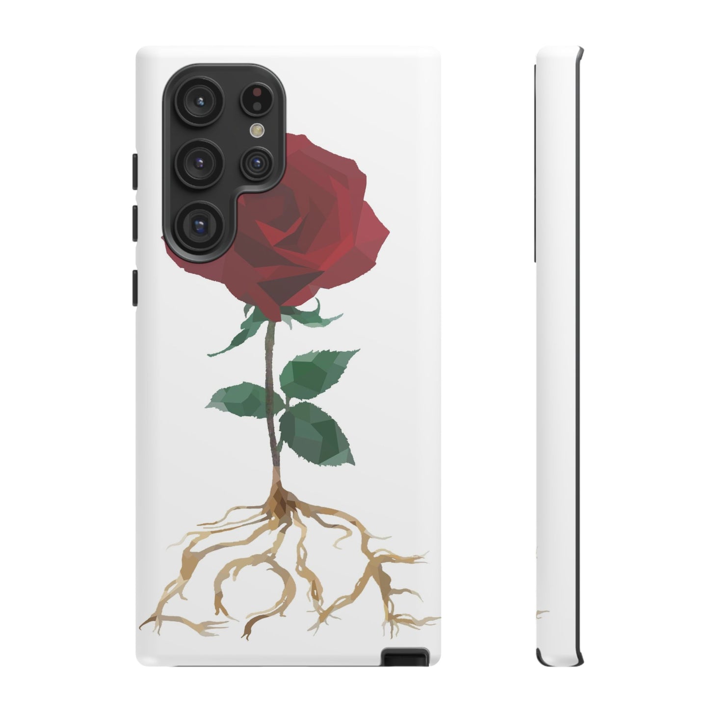 Blossoming Red Rose Samsung Phone Case
