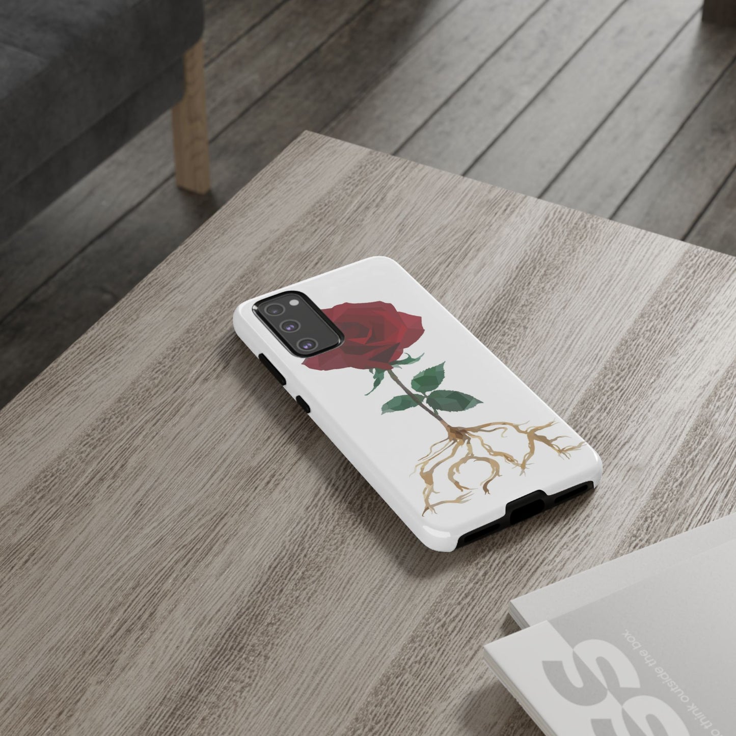 Blossoming Red Rose Samsung Phone Case