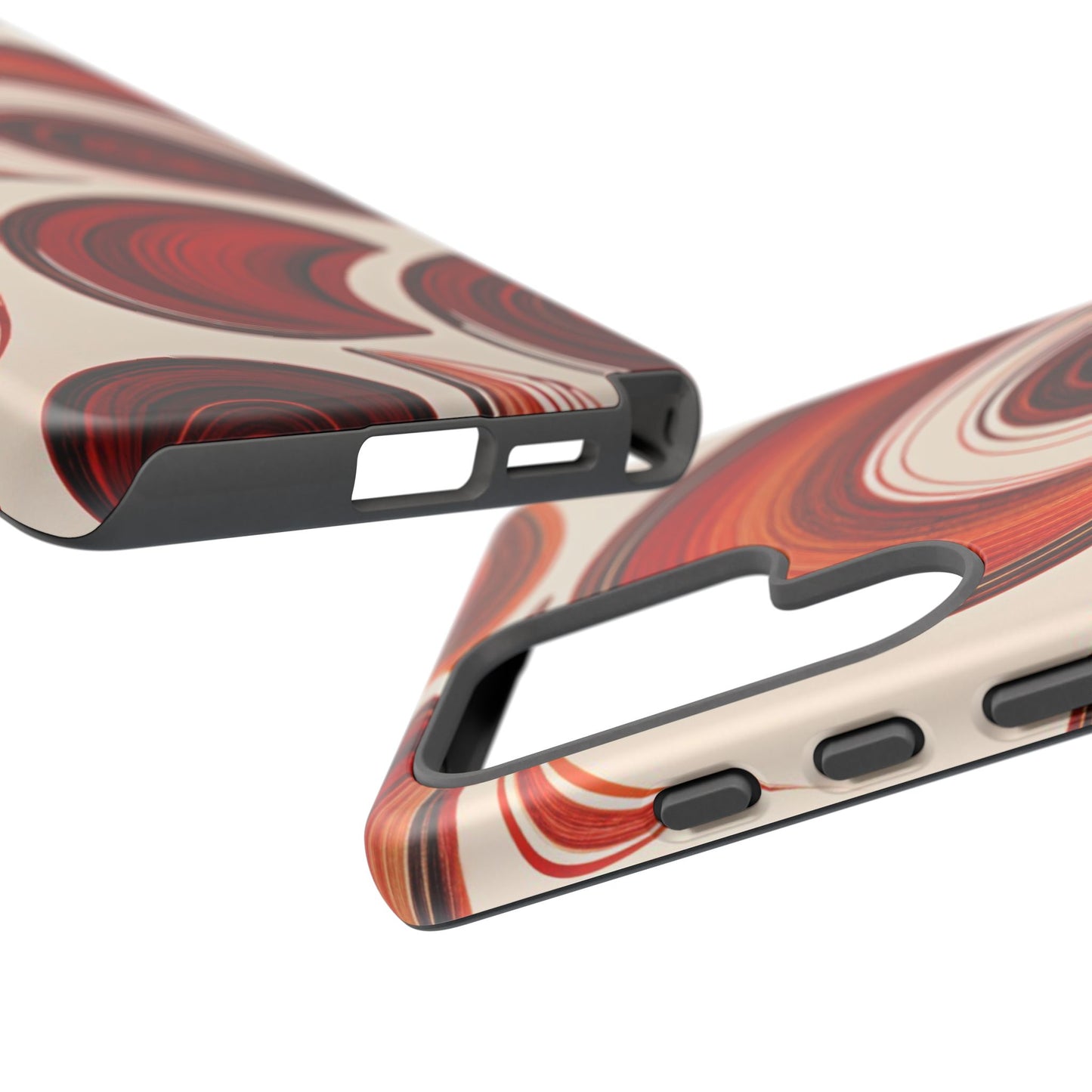 Spiraling Dip Paint Design Samsung Phone Case