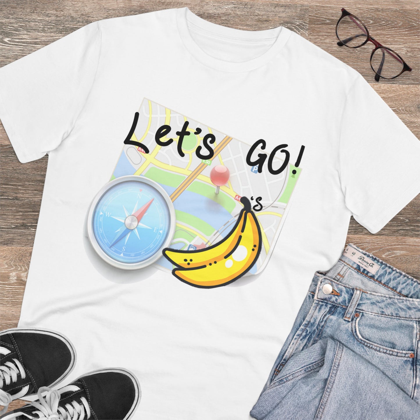 Unisex Lets Go Bananas T-Shirt