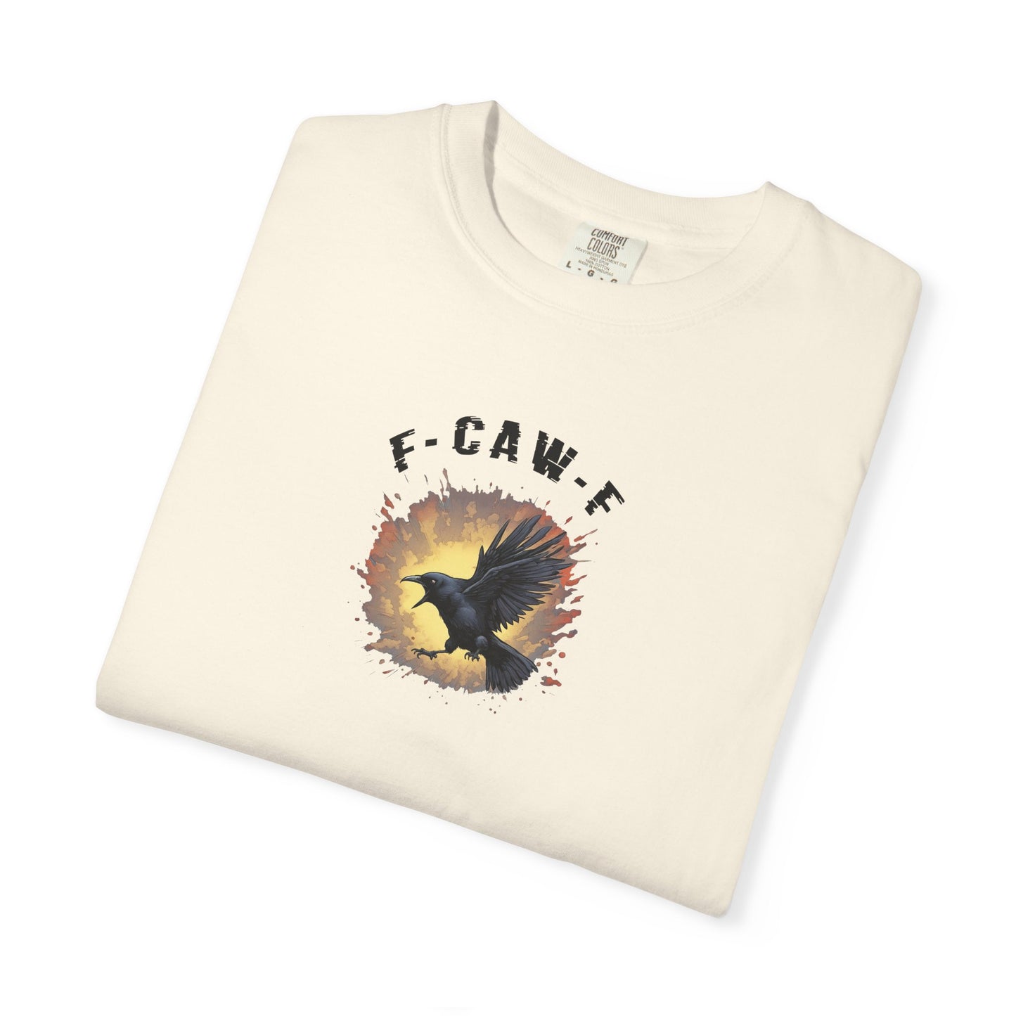 Funny Screaming Crow T-shirt