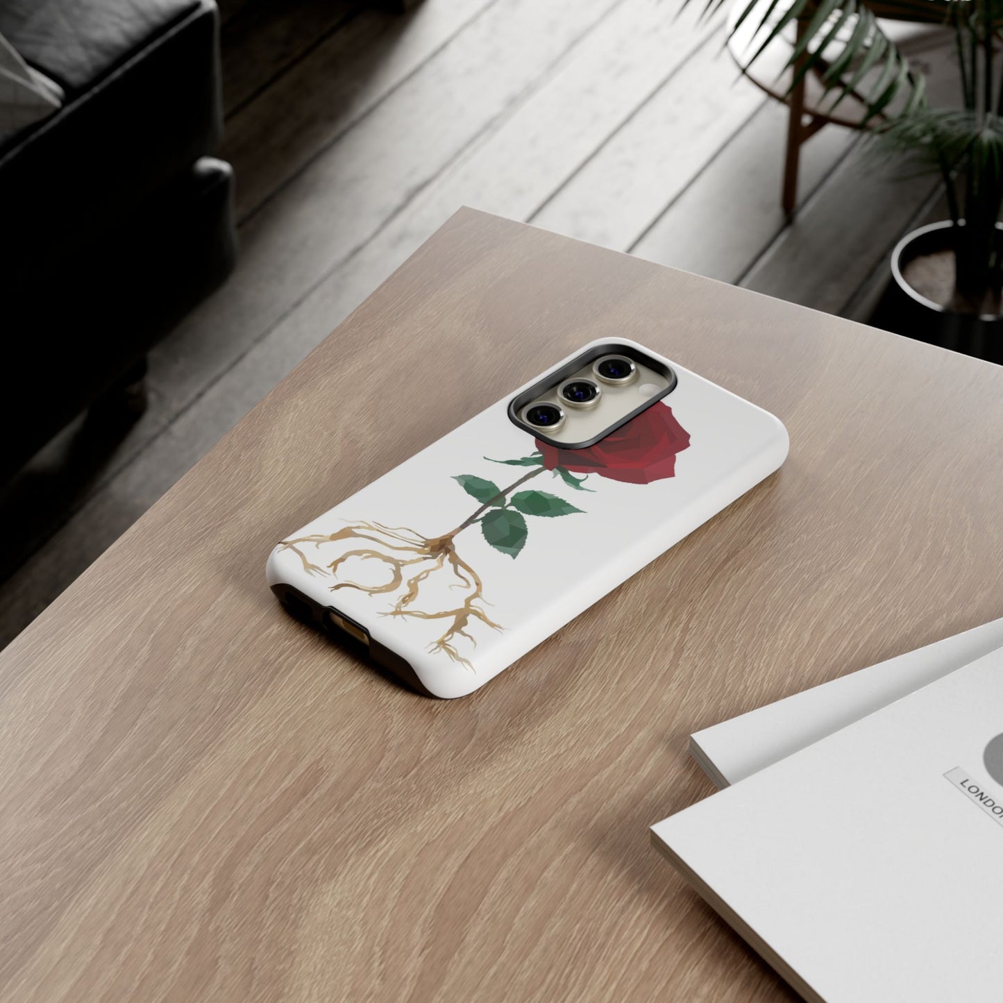 Blossoming Red Rose Samsung Phone Case
