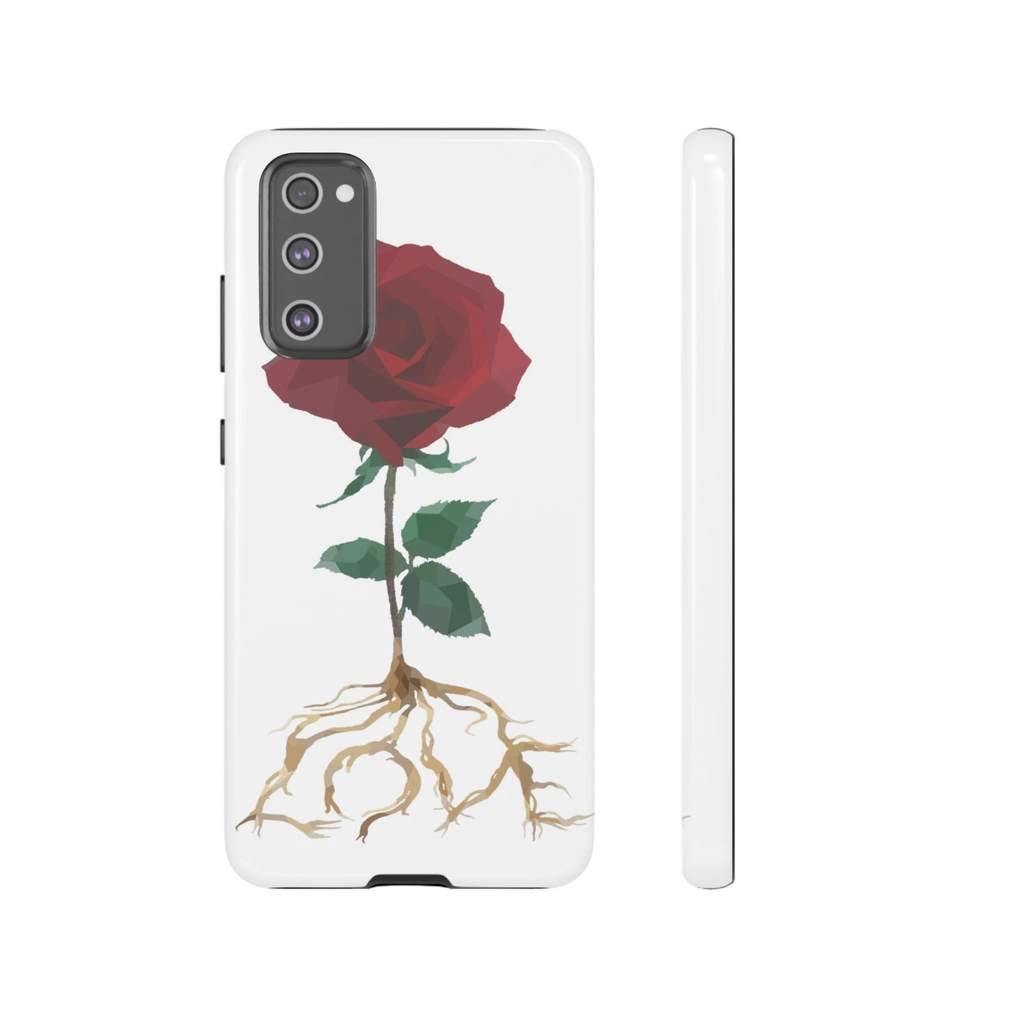 Blossoming Red Rose Samsung Phone Case