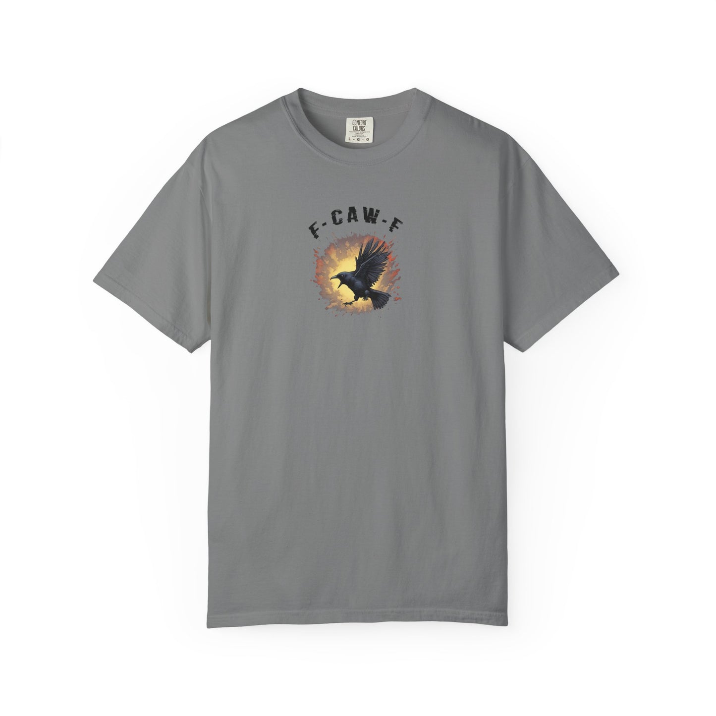 Funny Screaming Crow T-shirt