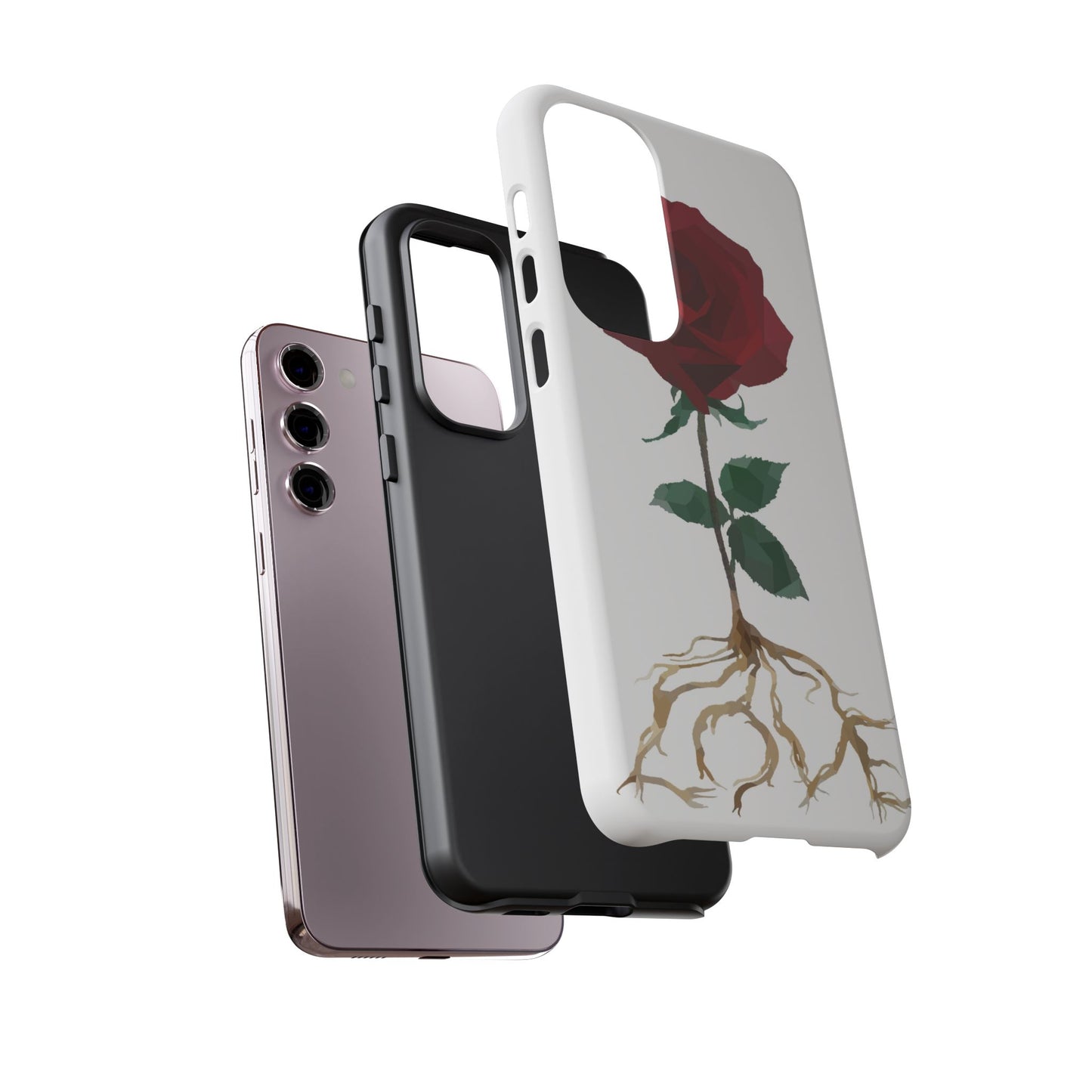 Blossoming Red Rose Samsung Phone Case