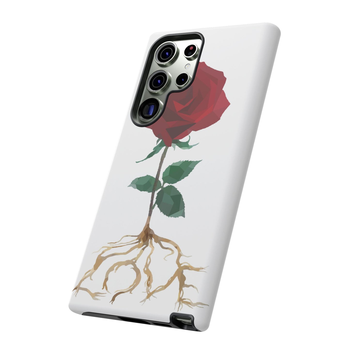 Blossoming Red Rose Samsung Phone Case