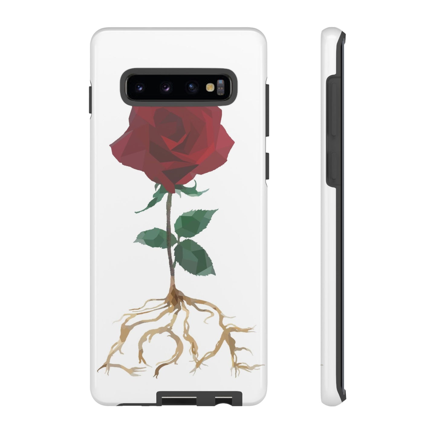 Blossoming Red Rose Samsung Phone Case