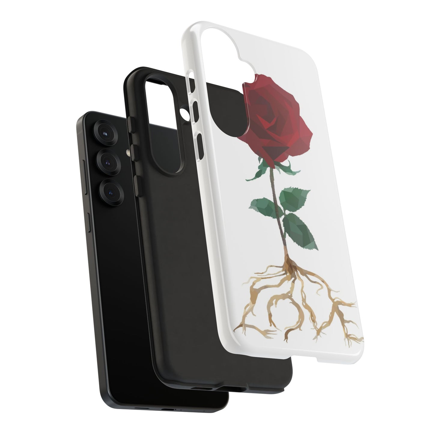 Blossoming Red Rose Samsung Phone Case