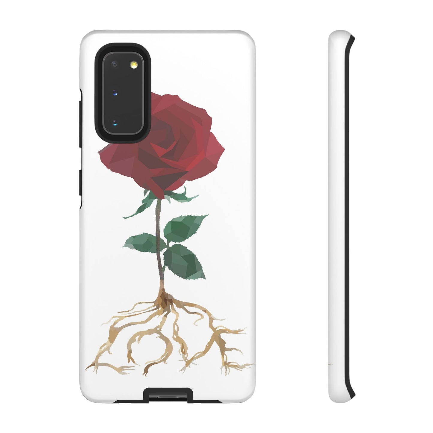 Blossoming Red Rose Samsung Phone Case