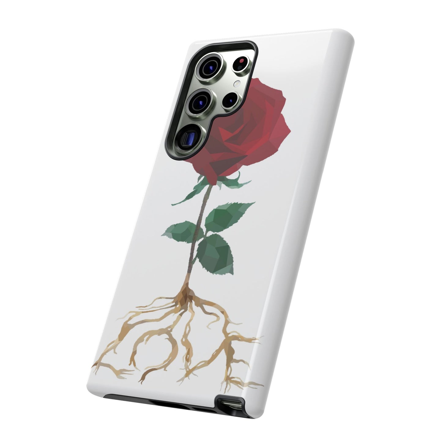 Blossoming Red Rose Samsung Phone Case