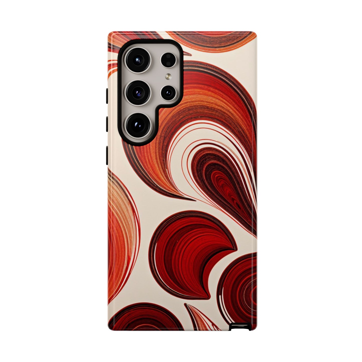 Spiraling Dip Paint Design Samsung Phone Case
