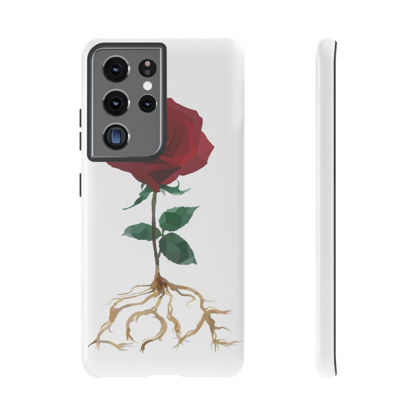 Blossoming Red Rose Samsung Phone Case