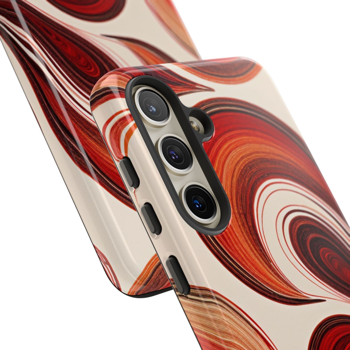 Spiraling Dip Paint Design Samsung Phone Case