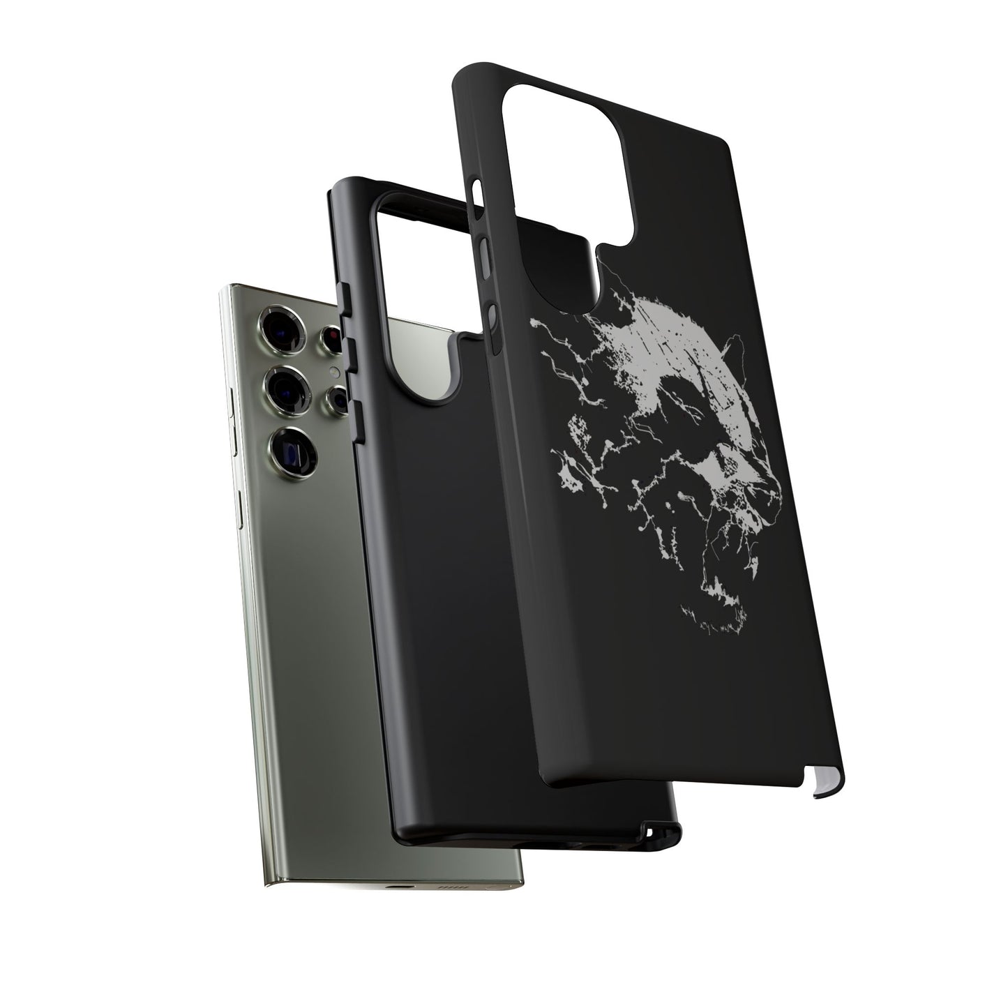 Floating Panda Head Samsung Phone Case