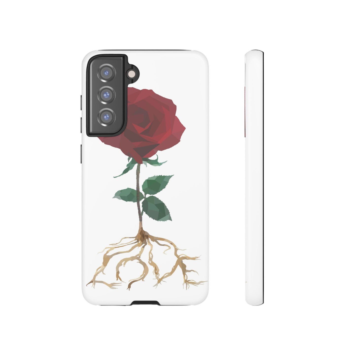 Blossoming Red Rose Samsung Phone Case