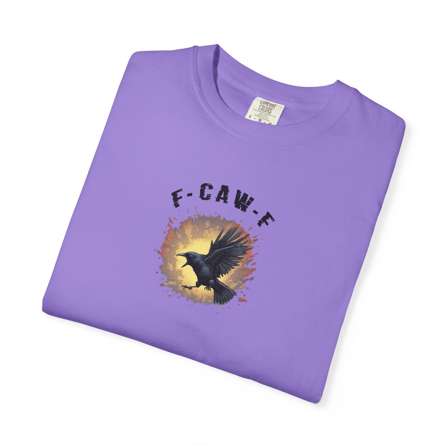 Funny Screaming Crow T-shirt
