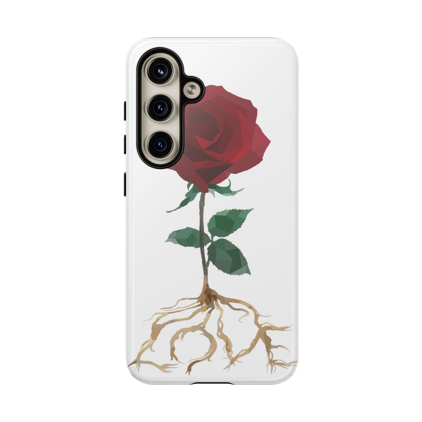 Blossoming Red Rose Samsung Phone Case