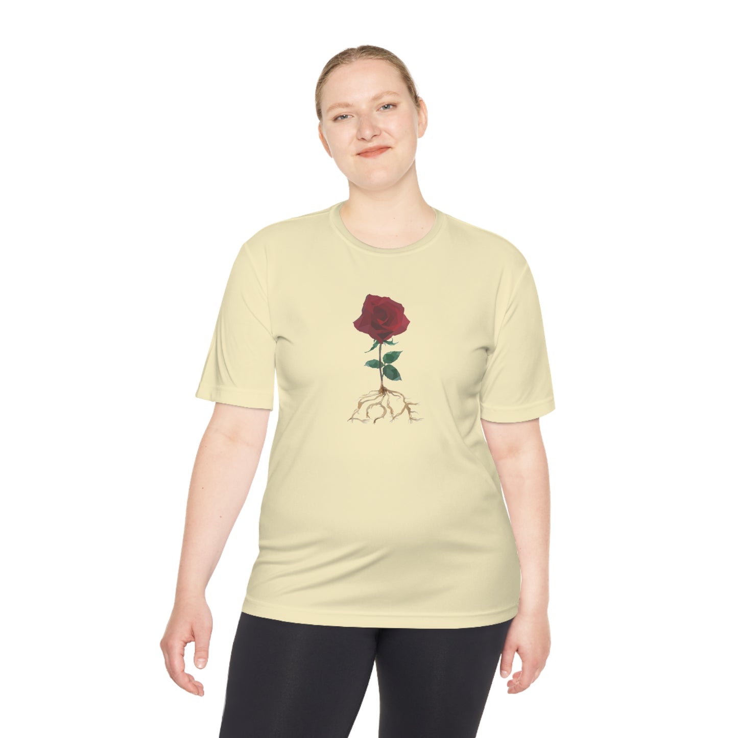 Blossoming Red Rose Unisex T-shirt