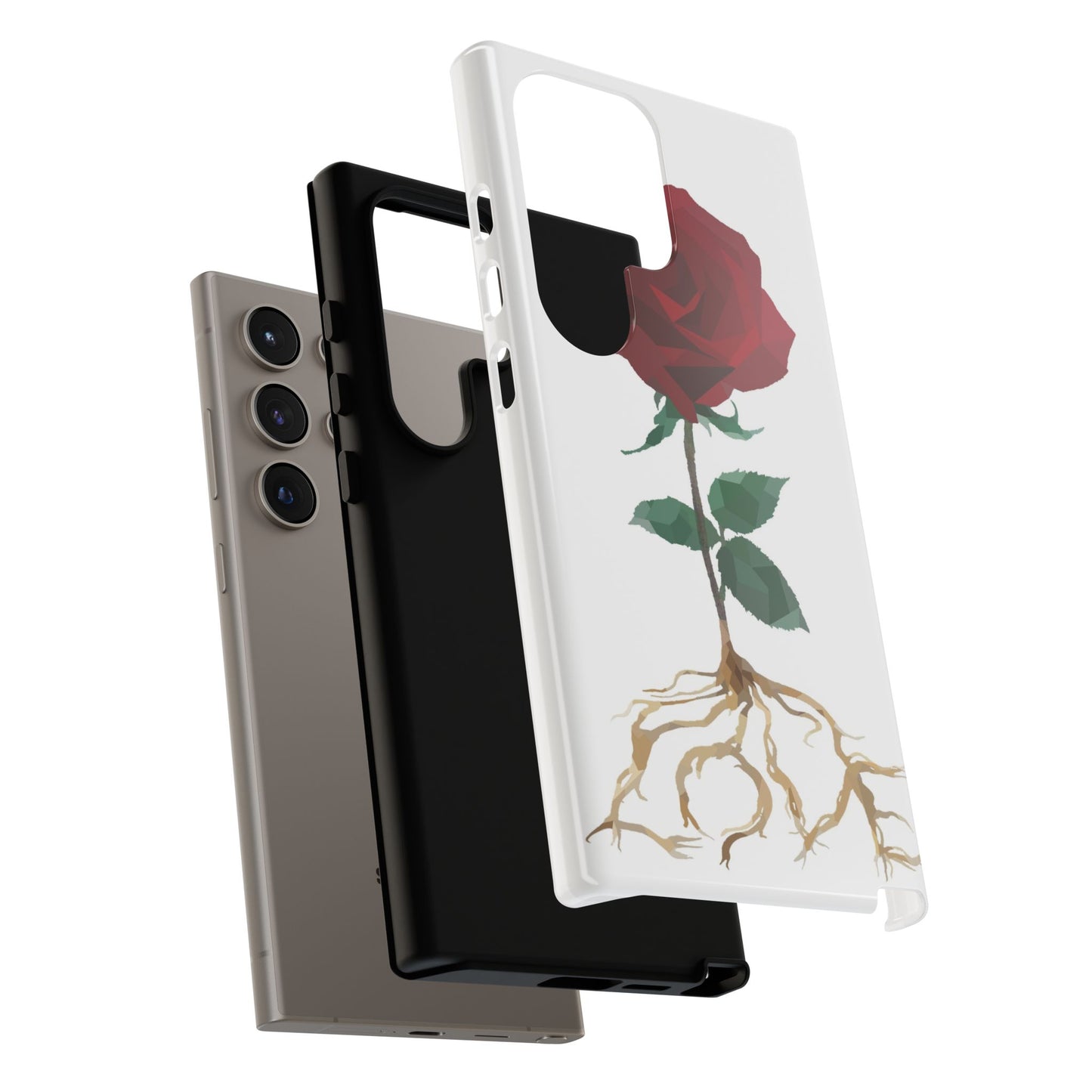 Blossoming Red Rose Samsung Phone Case