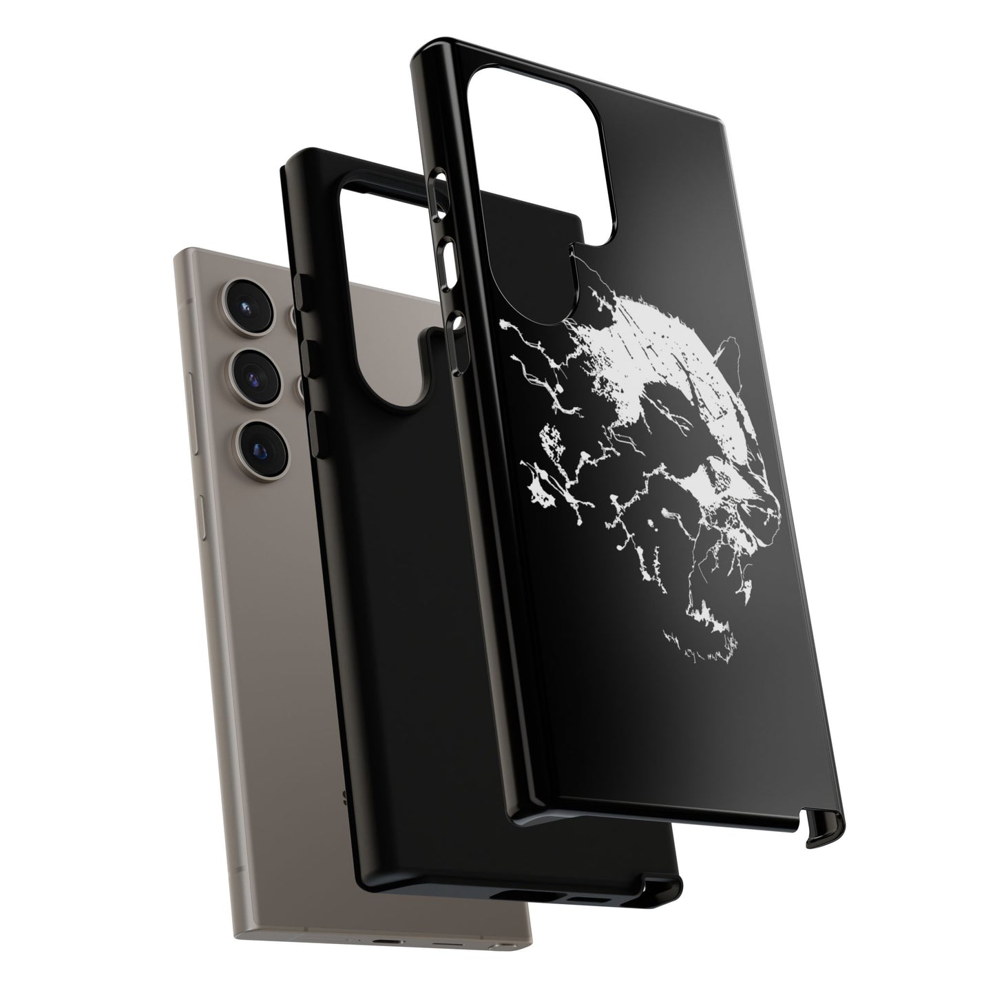 Floating Panda Head Samsung Phone Case