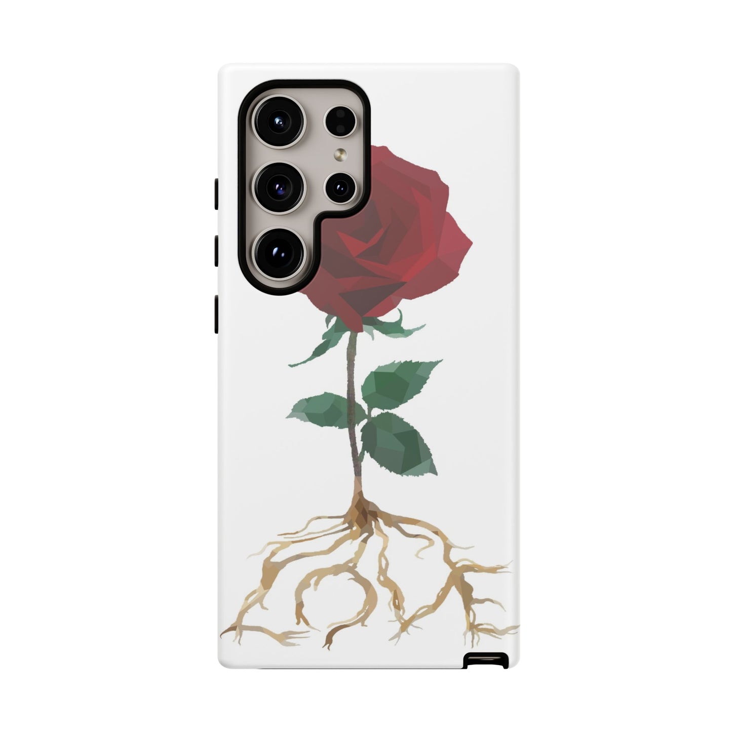 Blossoming Red Rose Samsung Phone Case