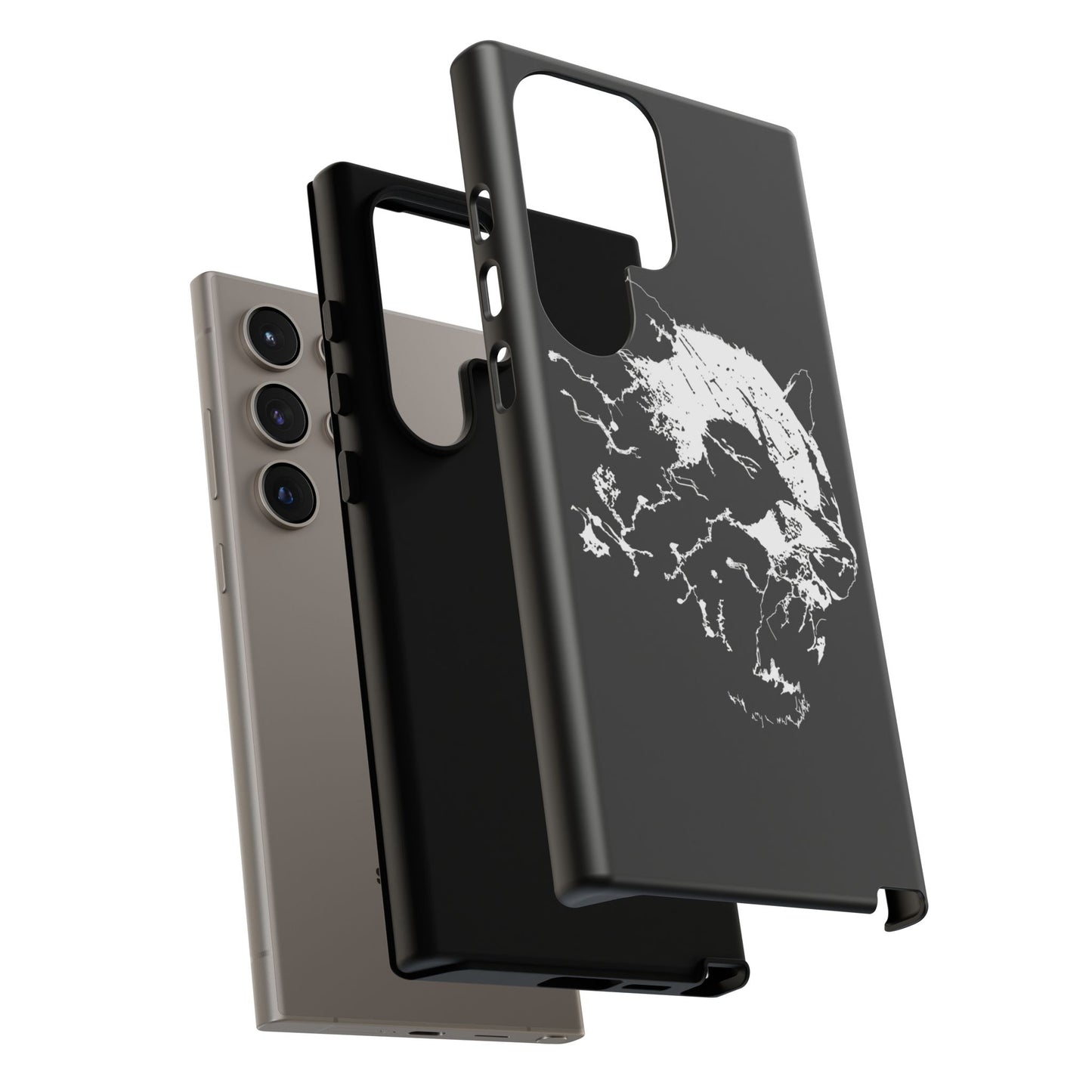 Floating Panda Head Samsung Phone Case